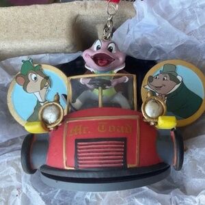 Disney Mr Toads Wild Ride Ear Ornament NWT